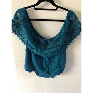 off the shoulder tank